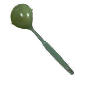 Ekco Plastic Soup Ladle Pale Teal Nylon Kitchen Utensil Dishwasher Safe USA